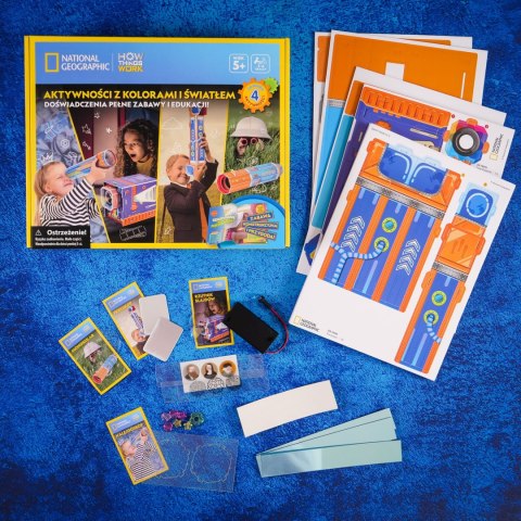 CUBIC FUN NATIONAL GEOGRAPHIC STEM AKTYWNOŚCI Z KOLORAMI I ŚWIATŁEM CUBIC FUN NATIONAL GEOGRAPHIC STEM AKTYWNOŚCI Z KOLORAMI I ŚWIATŁEM