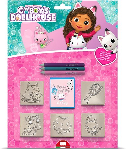 MULTIPRINT KOCI DOMEK GABI PIECZĄTKI BLISTER 5 SZT MULTIPRINT KOCI DOMEK GABI PIECZĄTKI BLISTER 5 SZT
