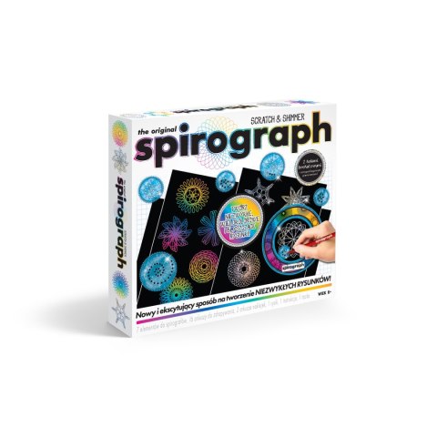 SPIROGRAPH ZESTAW DO ZDRAPYWANIA SPIROGRAPH ZESTAW DO ZDRAPYWANIA