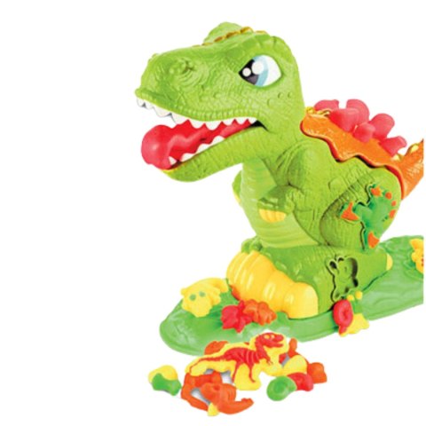 CIASTOLINA MASA PLASTYCZNA ZESTAW KREATYWNY DINOZAUR DO WYCISKANIA MASZYNKA CIASTOLINA MASA PLASTYCZNA ZESTAW KREATYWNY DINOZAUR DO WYCISKANIA MASZYNKA