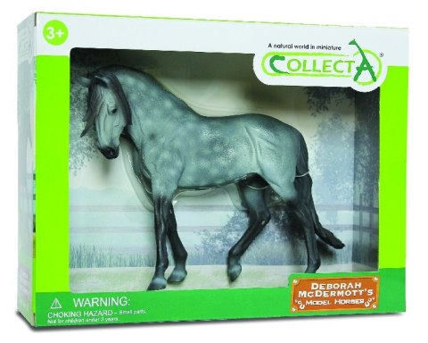 COLLECTA KOŃ ANDALUSIAN STALLION DARK DAPPLE GREY SKALA 1:12 W OPAKOWANIU (DELUXE) COLLECTA KOŃ ANDALUSIAN STALLION DARK DAPPLE GREY SKALA 1:12 W OPAKOWANIU (DELUXE)