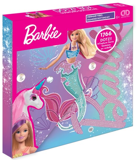 DIAMOND DOTZ DOTZ BOX BARBIE MERMAID VIBES DIAMOND DOTZ DOTZ BOX BARBIE MERMAID VIBES