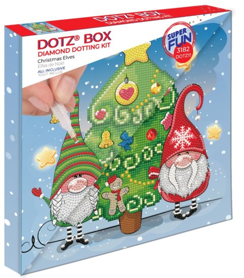 DIAMOND DOTZ DOTZ BOX CHRISTMAS ELVES DIAMOND DOTZ DOTZ BOX CHRISTMAS ELVES