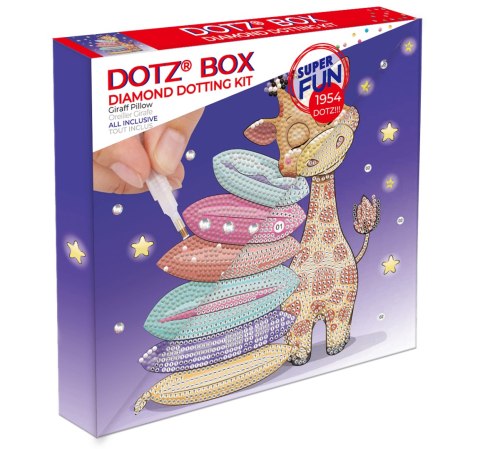 DIAMOND DOTZ DOTZ BOX GIRAFFE PILLOW DIAMOND DOTZ DOTZ BOX GIRAFFE PILLOW