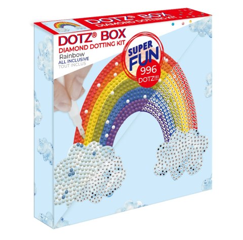 DIAMOND DOTZ DOTZ BOX RAINBOW SMILE DIAMOND DOTZ DOTZ BOX RAINBOW SMILE