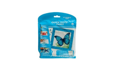 DIAMOND DOTZ QUICK DOTZ BLUE BUTTERFLY DIAMOND DOTZ QUICK DOTZ BLUE BUTTERFLY