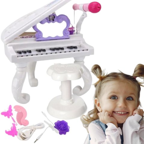 FORTEPIAN PIANINO DLA DZIECI ORGANY MIKROFON FORTEPIAN PIANINO DLA DZIECI ORGANY MIKROFON