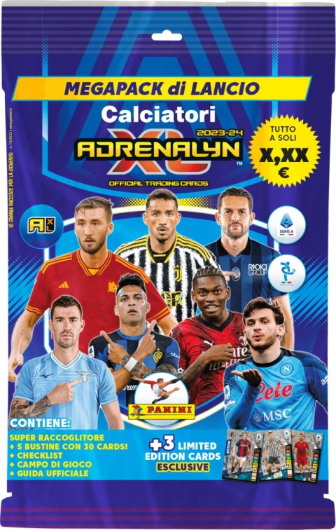 PANINI CALCIATORI LIGA WŁOSKA 2023-2024 ZESTAW STARTOWY PANINI CALCIATORI LIGA WŁOSKA 2023-2024 ZESTAW STARTOWY