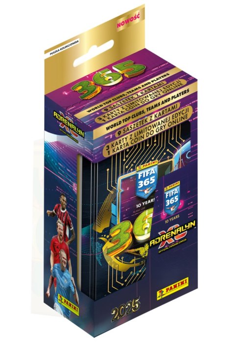 PANINI FIFA 365 ADRENALYN XL 2025 PUSZKA KOLEKCJONERA. PANINI FIFA 365 ADRENALYN XL 2025 PUSZKA KOLEKCJONERA.