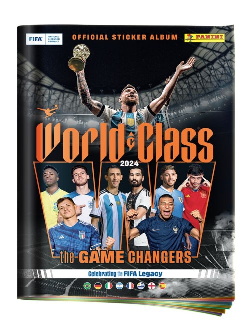 PANINI FIFA WORLD CLASS 2024 KOLEKCJA NAKLEJKOWA ALBUM PANINI FIFA WORLD CLASS 2024 KOLEKCJA NAKLEJKOWA ALBUM