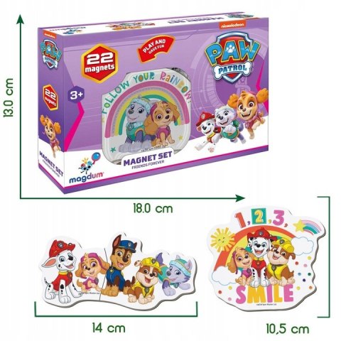 PSI PATROL PAW MAGNESY PUZZLE UKŁADANKA MAGNETYCZ PSI PATROL PAW MAGNESY PUZZLE UKŁADANKA MAGNETYCZ