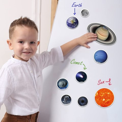 ZESTAW MAGNESÓW MEGA KOSMOS PLANETY SŁOŃCE KSIĘŻYC ZESTAW MAGNESÓW MEGA KOSMOS PLANETY SŁOŃCE KSIĘŻYC