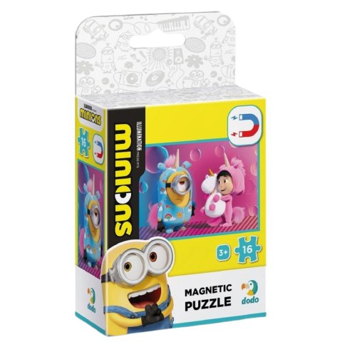 MAGNETYCZNE PUZZLE MINIONKI 16 ELEMENTÓW DO UŁOŻENIA DLA NAJMŁODSZYCH MAGNETYCZNE PUZZLE MINIONKI 16 ELEMENTÓW DO UŁOŻENIA DLA NAJMŁODSZYCH