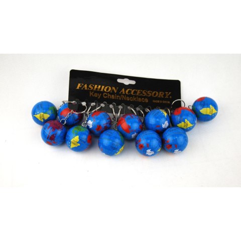 BRELOK GLOBUS 12 SZT. BRELOK GLOBUS 12 SZT.