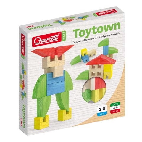 DREWNIANE KLOCKI TOYTOWN 15 EL. DREWNIANE KLOCKI TOYTOWN 15 EL.