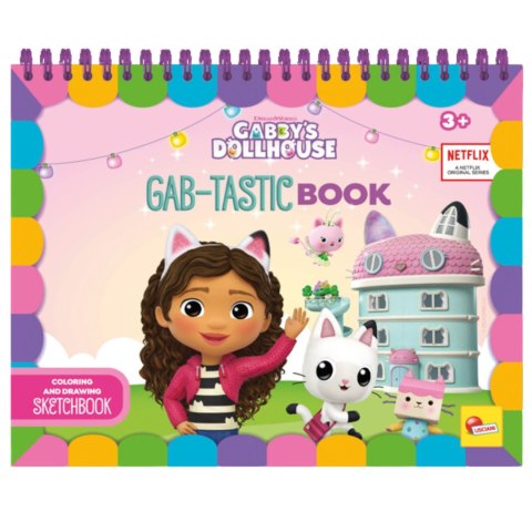 LISCIANI KOCI DOMEK GABI GAB-TASTIC COLORING BOOK LISCIANI KOCI DOMEK GABI GAB-TASTIC COLORING BOOK