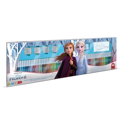 MULTIPRINT KRAINA LODU II MEGAZESTAW KREATYWNE PISAKI 60 SZT MULTIPRINT KRAINA LODU II MEGAZESTAW KREATYWNE PISAKI 60 SZT
