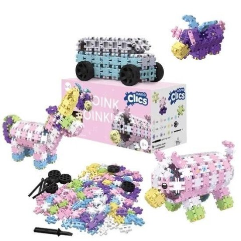 NANO CLICS Fantastyczni konstruktorzy Zestaw 250el NANO CLICS Fantastyczni konstruktorzy Zestaw 250el