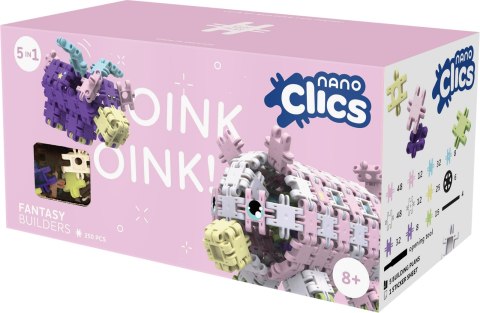 NANO CLICS Fantastyczni konstruktorzy Zestaw 250el NANO CLICS Fantastyczni konstruktorzy Zestaw 250el