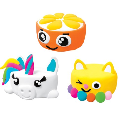 Zestaw z lekka ciastolina Squishy Cuties 70131 Zestaw z lekka ciastolina Squishy Cuties 70131