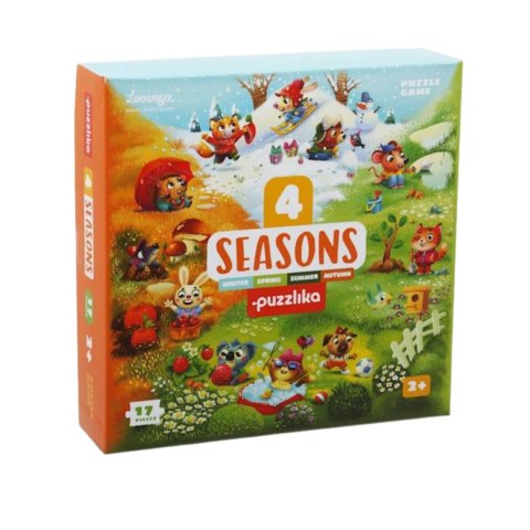 PUZZLE CZTERY PORY ROKU WIOSNA LATO JESIEŃ ZIMA ZESTAW DO UKŁADANIA KSZTAŁT PUZZLE CZTERY PORY ROKU WIOSNA LATO JESIEŃ ZIMA ZESTAW DO UKŁADANIA KSZTAŁT