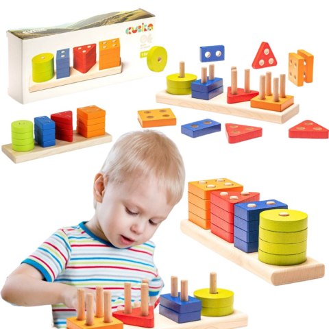 SORTER GEOMETRYCZNY DREWNIANY KSZTAŁTY PODSTAWA UKŁADANIE KLOCKÓW DLA DZIEC SORTER GEOMETRYCZNY DREWNIANY KSZTAŁTY PODSTAWA UKŁADANIE KLOCKÓW DLA DZIEC