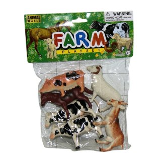 FIGURKI ZWIERZĄT W FOLII - ZABAWA W FARME DLA DZIECI