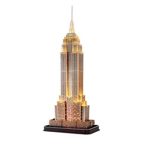 CUBIC FUN PUZZLE 3D EMPIRE STATE BUILDING (WERSJA NOCNA). CUBIC FUN PUZZLE 3D EMPIRE STATE BUILDING (WERSJA NOCNA).