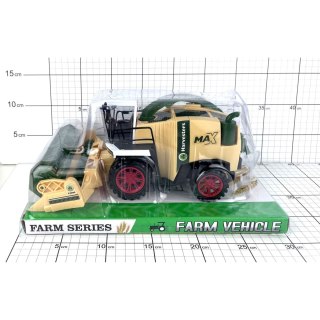 ZABAWKA DLA DZIECI KOMBAJN ZBOŻOWY MASZYNA ROLNICZA TRAKTOR FARMA
