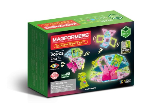 MAGFORMERS GLOWING CRAFT 20 EL. MAGFORMERS GLOWING CRAFT 20 EL.