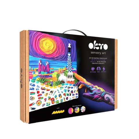 Zestaw kreat.#Park Guell. Barcelona 30*40cm 10038 Zestaw kreat.#Park Guell. Barcelona 30*40cm 10038