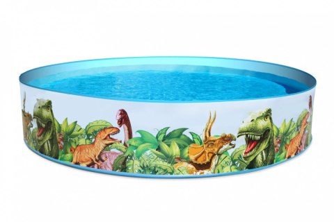 Basen Ogrodowy dla dzieci Dinozaury BESTWAY 244x46cm 8FT Basen Ogrodowy dla dzieci Dinozaury BESTWAY 244x46cm 8FT