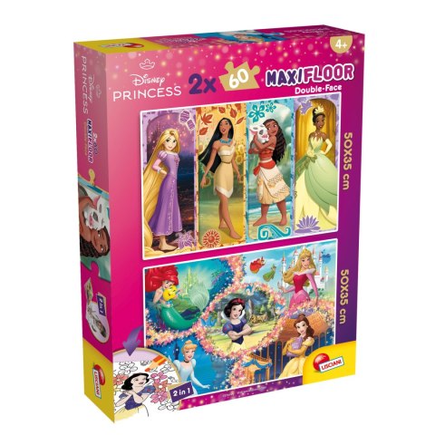 LISCIANI DISNEY PUZZLE DF MAXIFLOOR 2X60 PRINCESS LISCIANI DISNEY PUZZLE DF MAXIFLOOR 2X60 PRINCESS
