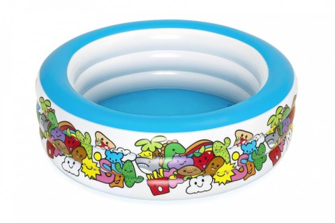 Dmuchany Basen dla dzieci 6+ Character Play BESTWAY 3 pierścienie Dmuchany Basen dla dzieci 6+ Character Play BESTWAY 3 pierścienie