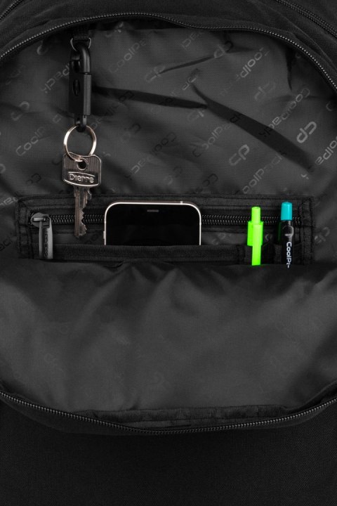 COOLPACK - RIDER - PLECAK MŁODZIEZOWY - BLACK COLLECTION