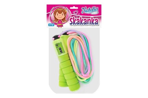 SKAKANKA DLA DIECI NATALIA Z LICZNIKIEM REGULOWANA SKAKANKA DLA DIECI NATALIA Z LICZNIKIEM REGULOWANA