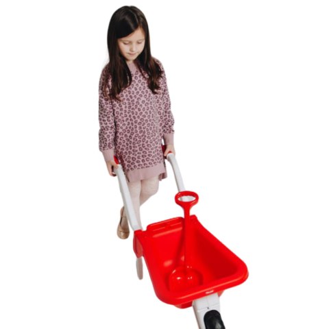 Wheelbarrow for kids with a shovel Wheelbarrow for kids with a shovel
