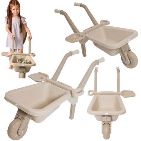 Wheelbarrow for kids with a spade Wheelbarrow for kids with a spade
