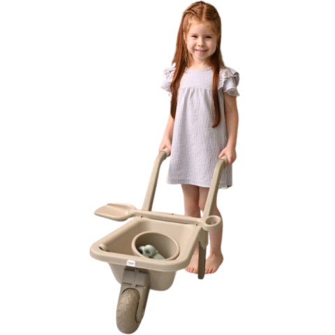 Wheelbarrow for kids with a spade Wheelbarrow for kids with a spade