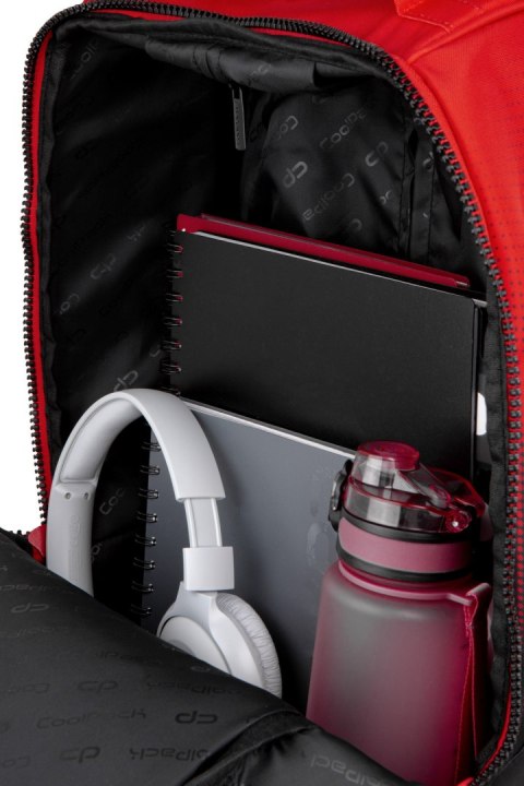 COOLPACK - COMPACT - PLECAK MŁODZIEŻOWY NA KÓŁKACH - GRADIENT CRANBERRY