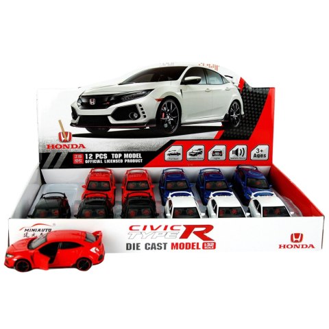 SAMOCHÓD ZABAWKA HONDA CIVIC TYPE R METAL Z EFEKTEM ŚWIATEŁ I DŹWIĘKU SAMOCHÓD ZABAWKA HONDA CIVIC TYPE R METAL Z EFEKTEM ŚWIATEŁ I DŹWIĘKU