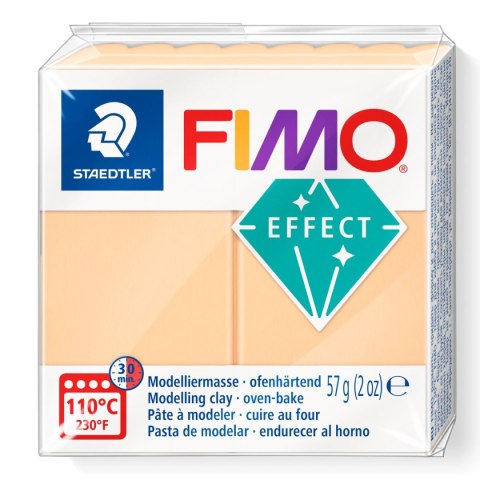 Kostka FIMO effect brzoskwiniowy pastelowy masa termoutwardzalna Staedtler Kostka FIMO effect brzoskwiniowy pastelowy masa termoutwardzalna Staedtler
