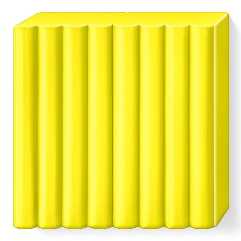 Kostka FIMO soft 57g cytrynowy masa termoutwardzalna Staedtler