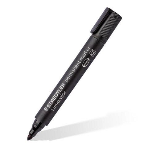 Marker Lumocolor wodoodporny gruby okrągły 6 kol. w etui Staedtler