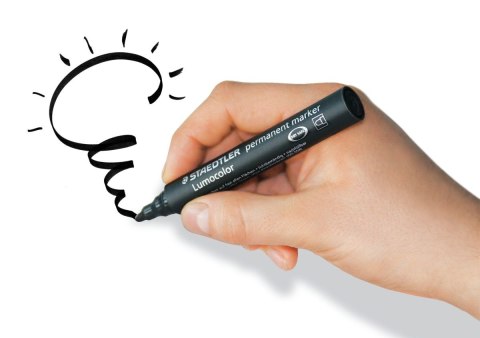 Marker Lumocolor wodoodporny okrągły 8 kol. w etui box Staedtler