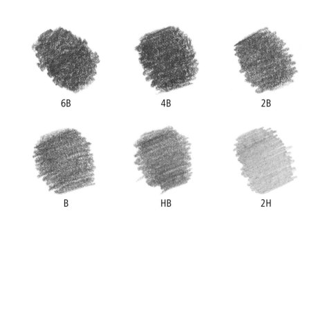 Ołówki Mars Lumograph 6 szt(6B4B2BBHB2H) +gumka temperówka Staedtler Ołówki Mars Lumograph 6 szt(6B4B2BBHB2H) +gumka temperówka Staedtler