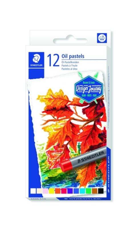 Pastele olejne Design Journey 11 mm 12 kol. Staedtler Pastele olejne Design Journey 11 mm 12 kol. Staedtler