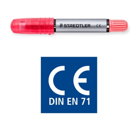 Twistery żelowe Noris Club 6 kol. brokatowych Staedtler Twistery żelowe Noris Club 6 kol. brokatowych Staedtler