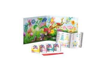 Zestaw FIMO Kids Form&Play Motyle 4 x 42g + akcesoria Staedtler