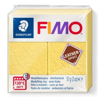 FIMO leather effect 57g żółty szafran masa termoutwardzalna Staedtler